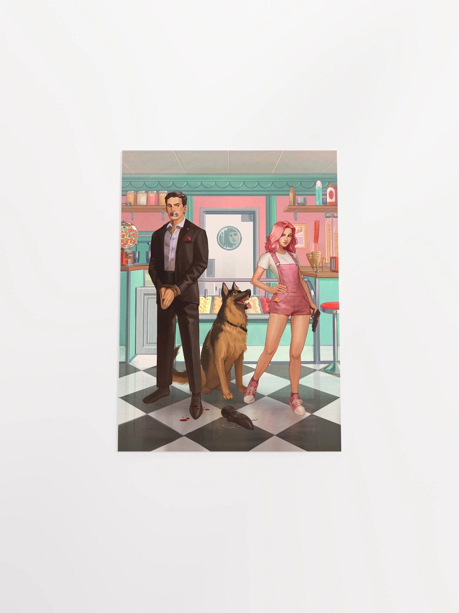 Hot for Hostage Cover Art Print product image (8)