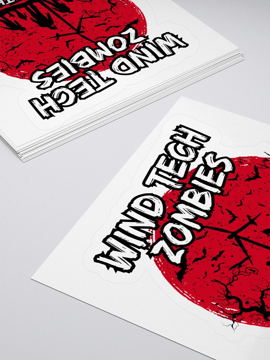 Wind Tech Zombies Sticker product image (4)