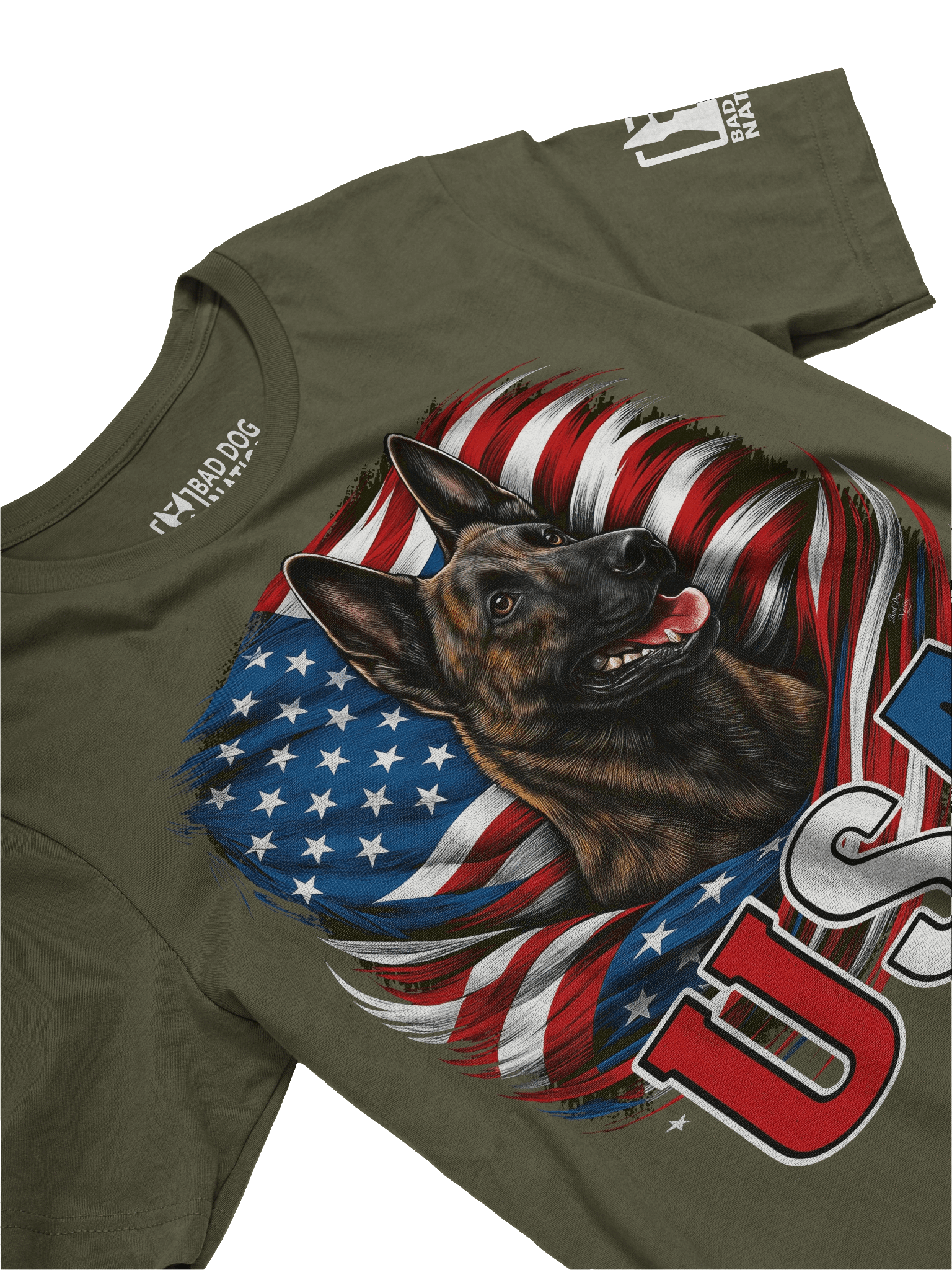 USA Dutch Shepherd - Premium Adult Unisex T-shirt product image (3)
