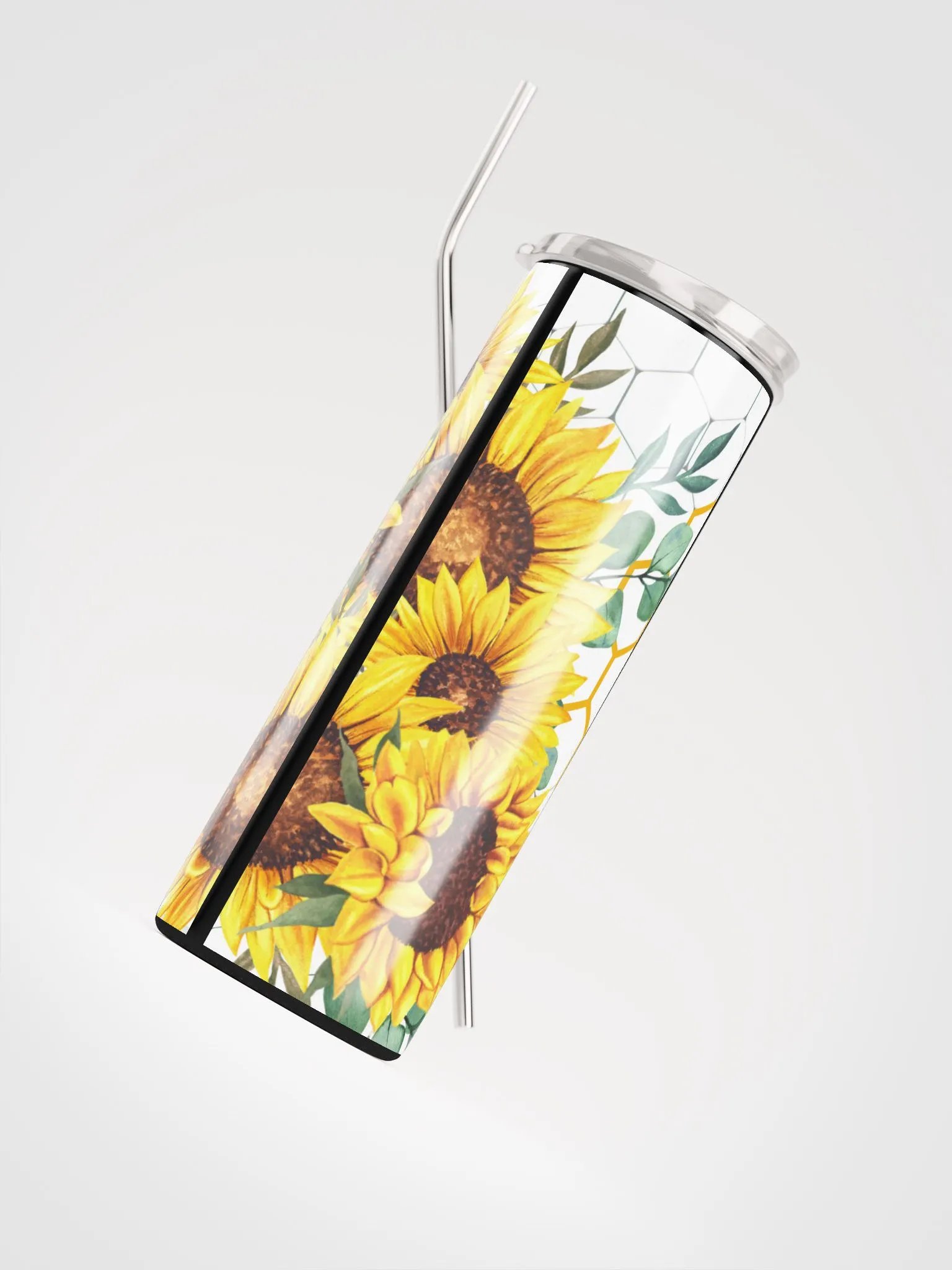 Sunflower Honey Tumbler: Sip in Sweet Style! product image (3)