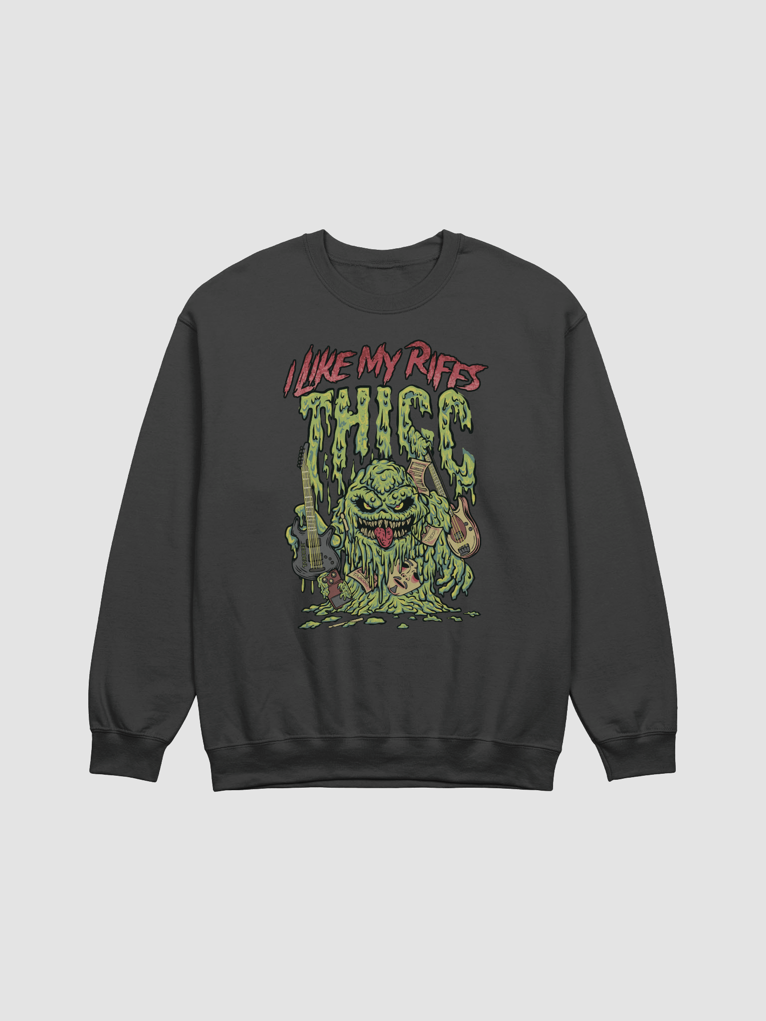 I LIKE MY RIFFS THICC – Sweatshirt product image (1)