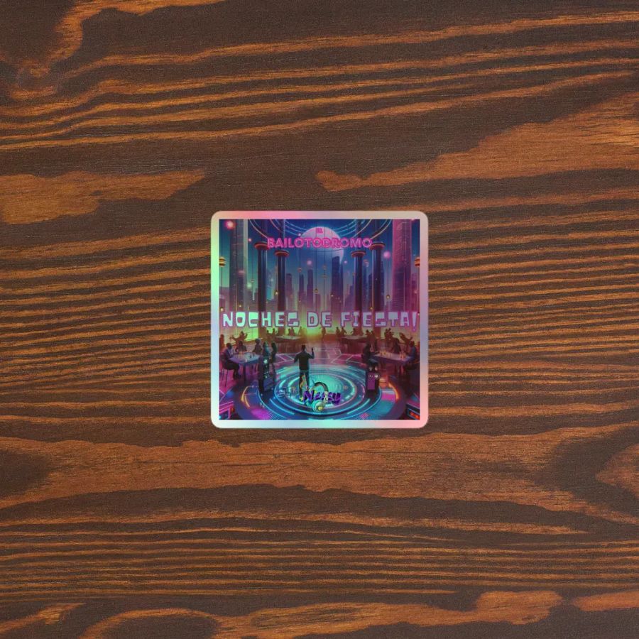 Sticker holográfico Noches de Fiesta product image (5)