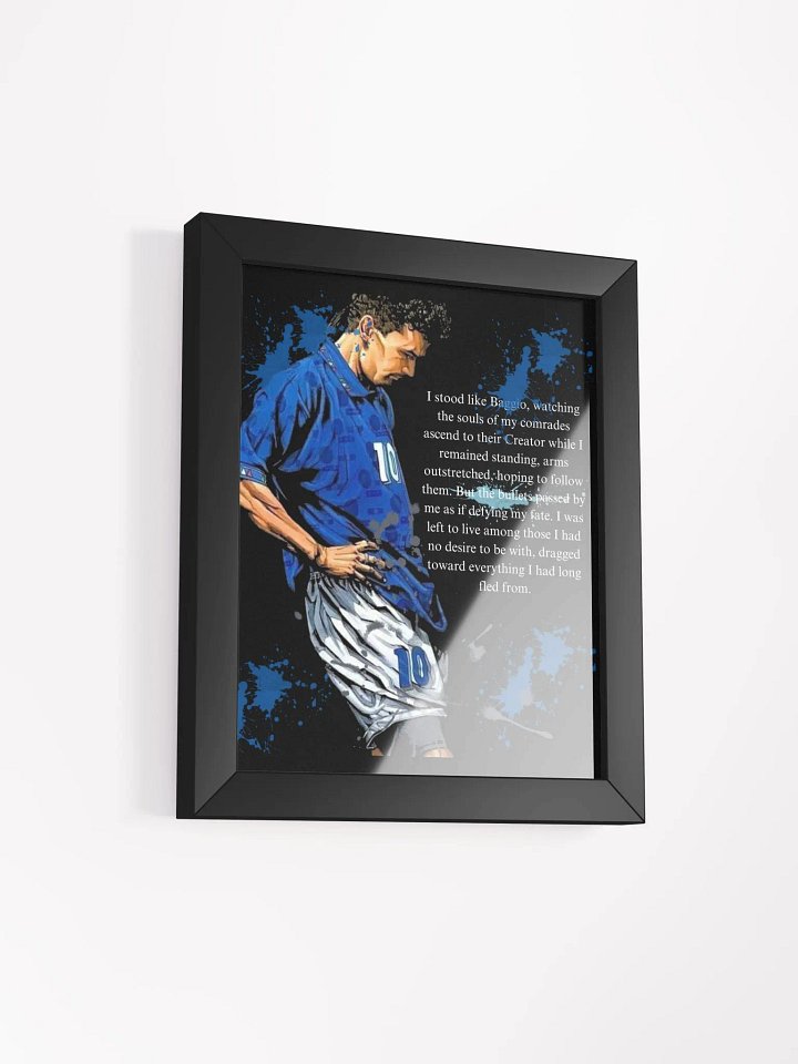 Art Poster : "Baggio's Moment – A Stand Against Fate" product image (11)