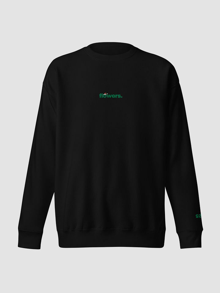 Holidaze '24 "flowers" Sweatshirt - No Back product image (1)