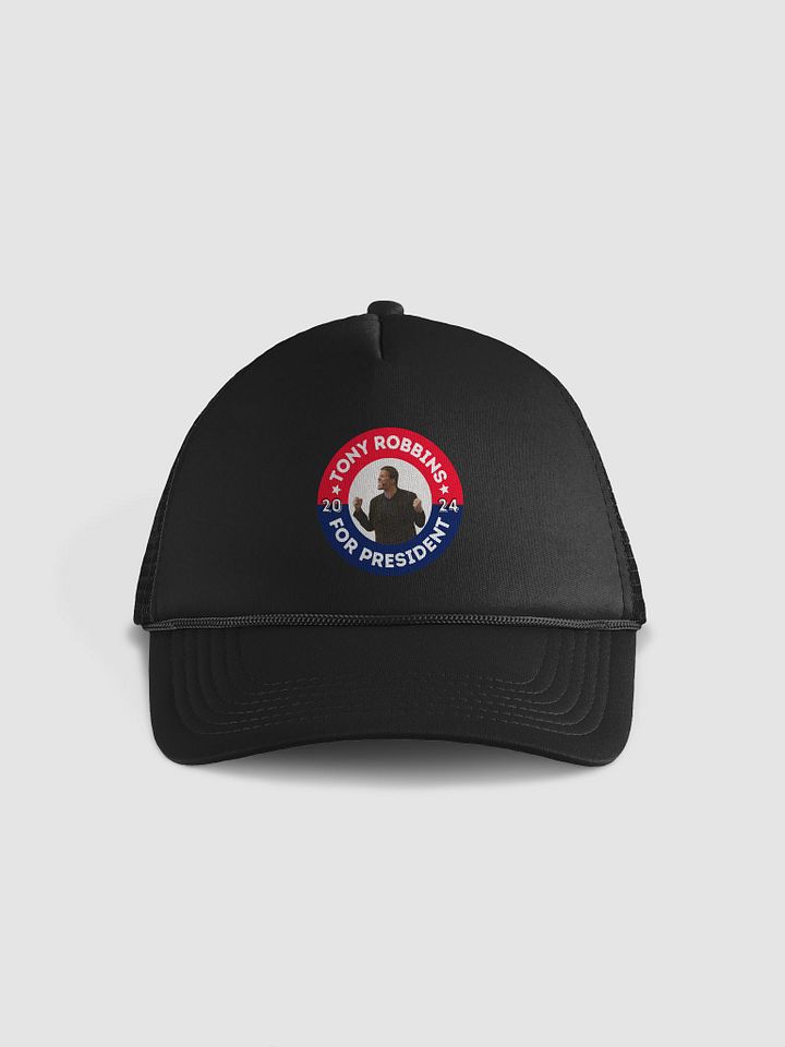Tony Robbins for President 2024 Emblem Foam Trucker Hat product image (1)