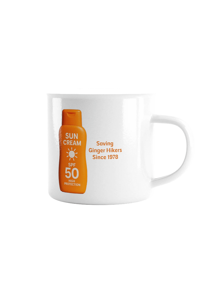 Saving Ginger Hikers Since 1978 - Enamel Mug product image (1)