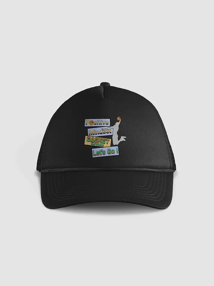 Positive Mindset Basketball Trucker Hat product image (1)