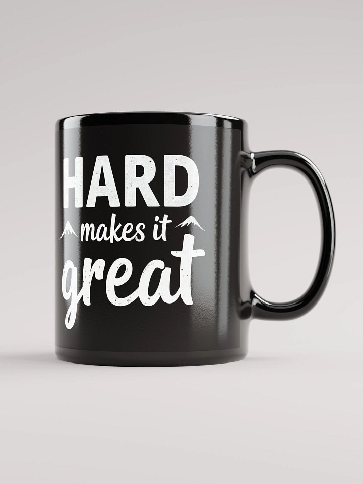 Unlock the Power of Perseverance with Tom Hanks’ Iconic Quote: If It Wasn’t Hard, Everyone Would Do It. It’s the Hard That Makes It Great. - Inspirational Mug for True Fans product image (2)