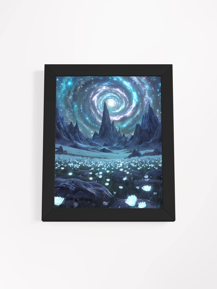 Galactic Bloom Framed Poster product image (2)