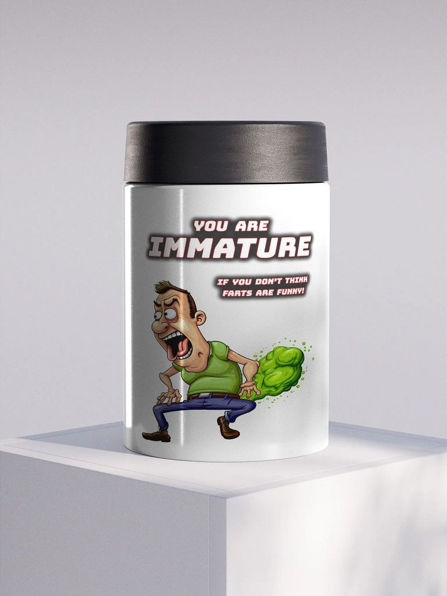 You're Immature Can Cooler product image (1)