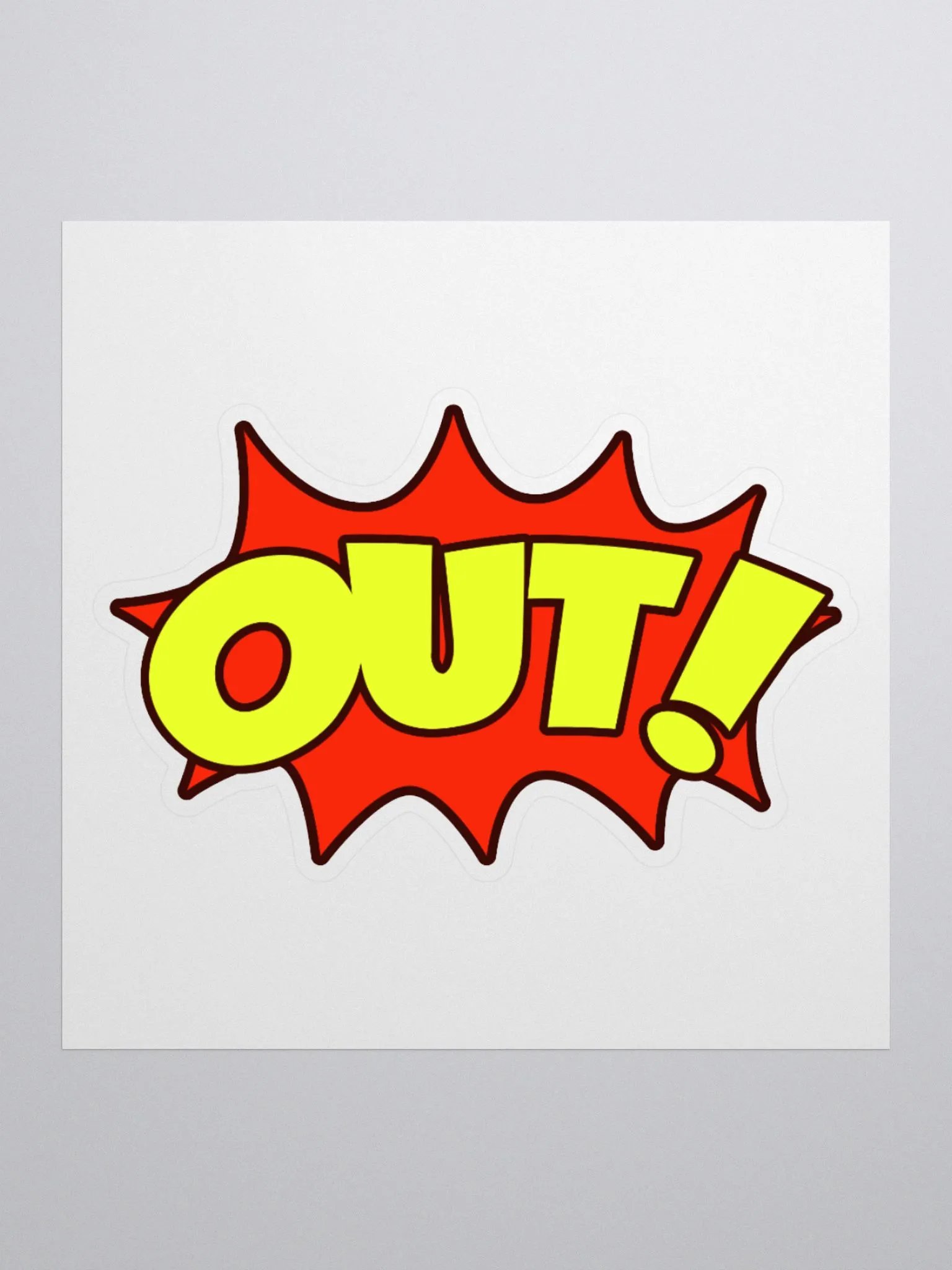 OUT! Kiss Cut Stickers product image (1)