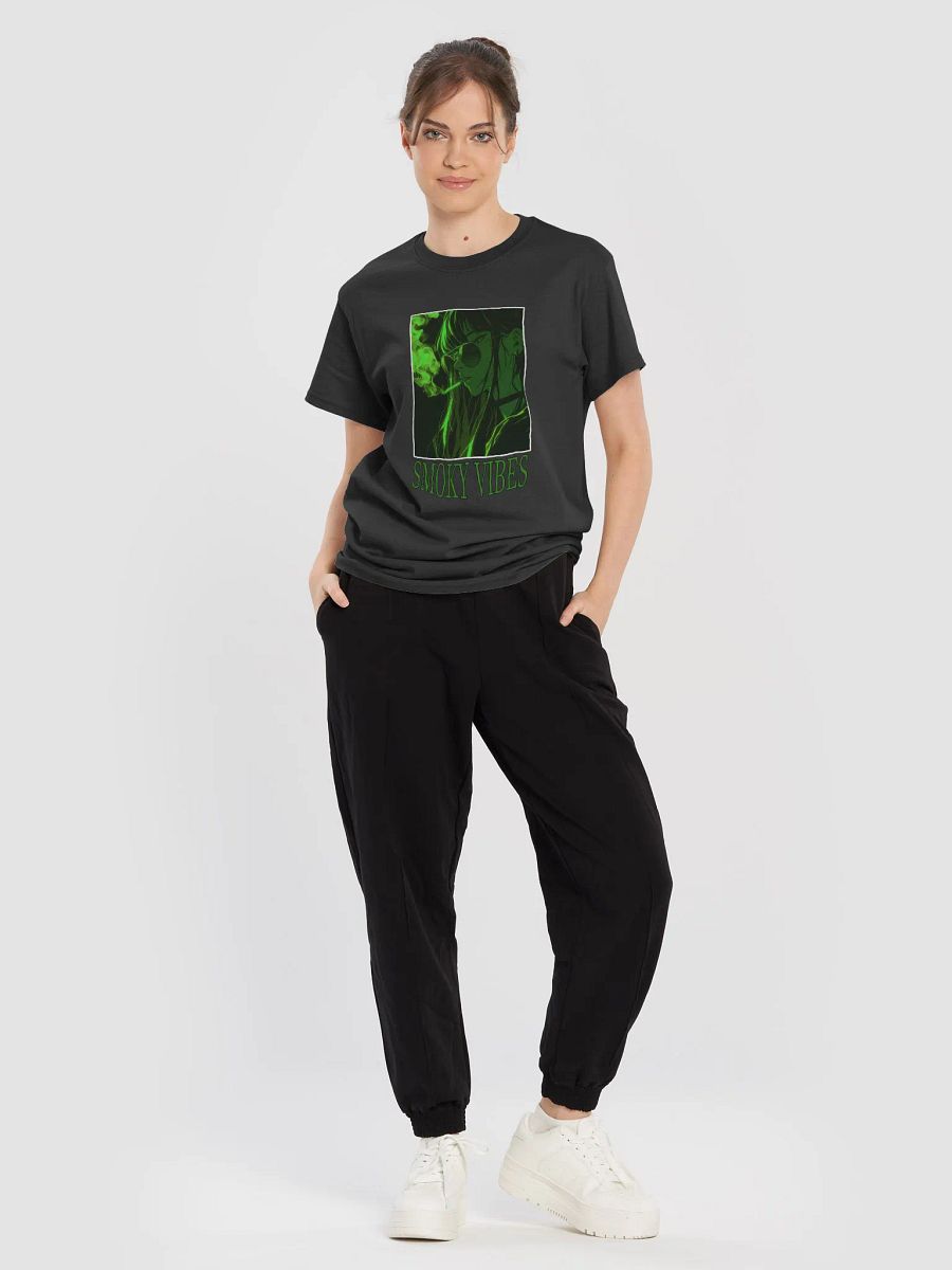 "Smoky Vibes" Heavyweight Printed T-Shirt product image (5)