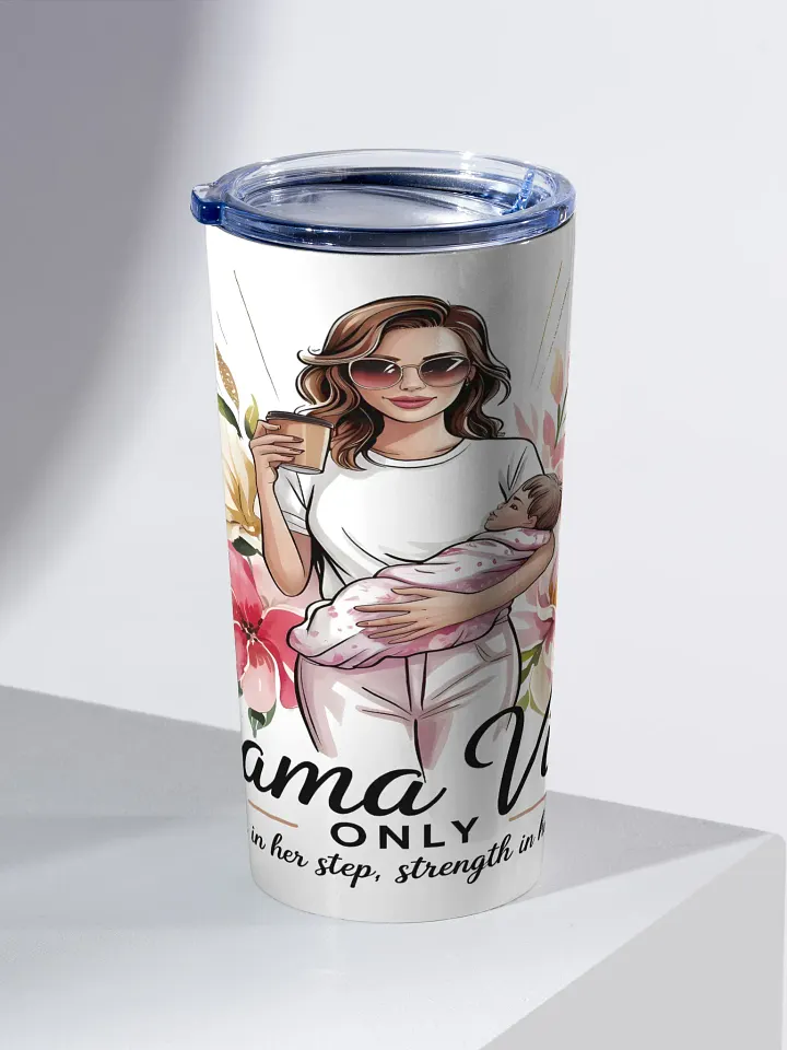 Mama Vibes Only 20oz Stainless Steel Tumbler product image (2)
