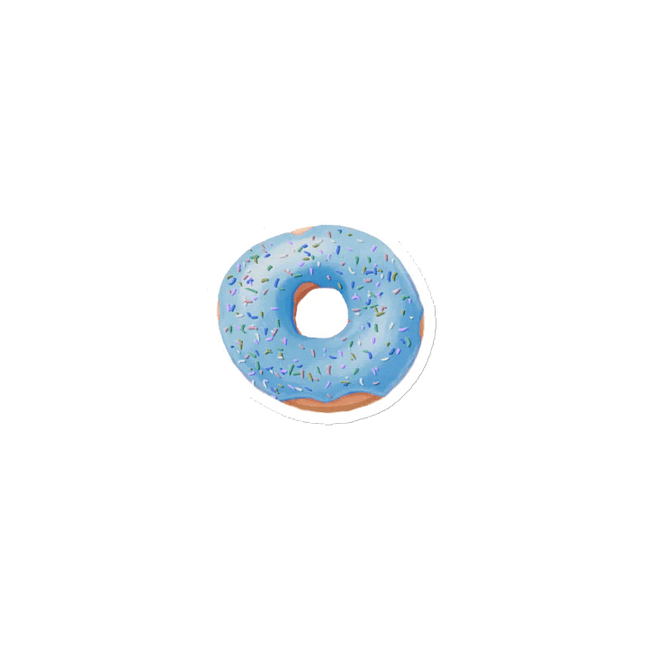 Blue Sprinkle Magnets product image (1)