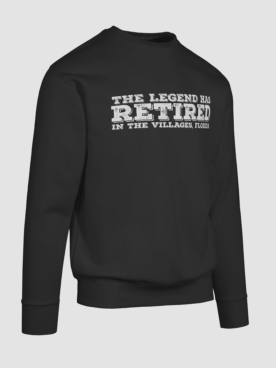 Unisex Cotton Heritage Premium Sweatshirt (The Legend Has Retired) product image (10)