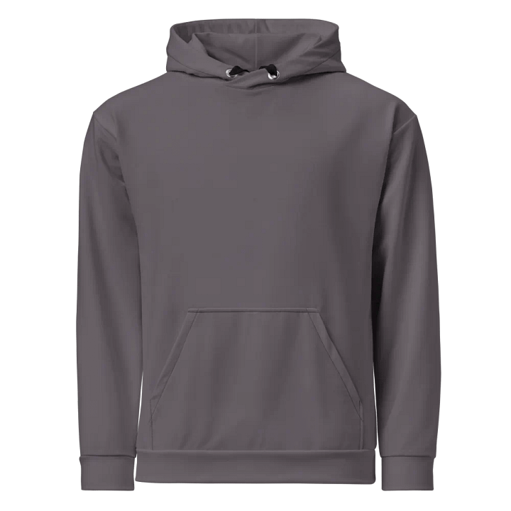 Plain Dark Brown Light Summer Unisex Recycled Polyester Heavyweight Premium Hoodie by Treasure Pie product image (1)