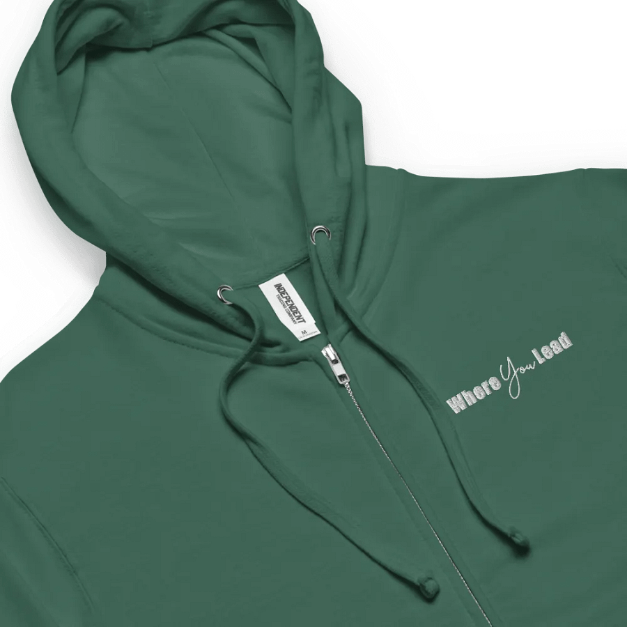 Where You Lead Zipper Fleece Jacket product image (6)