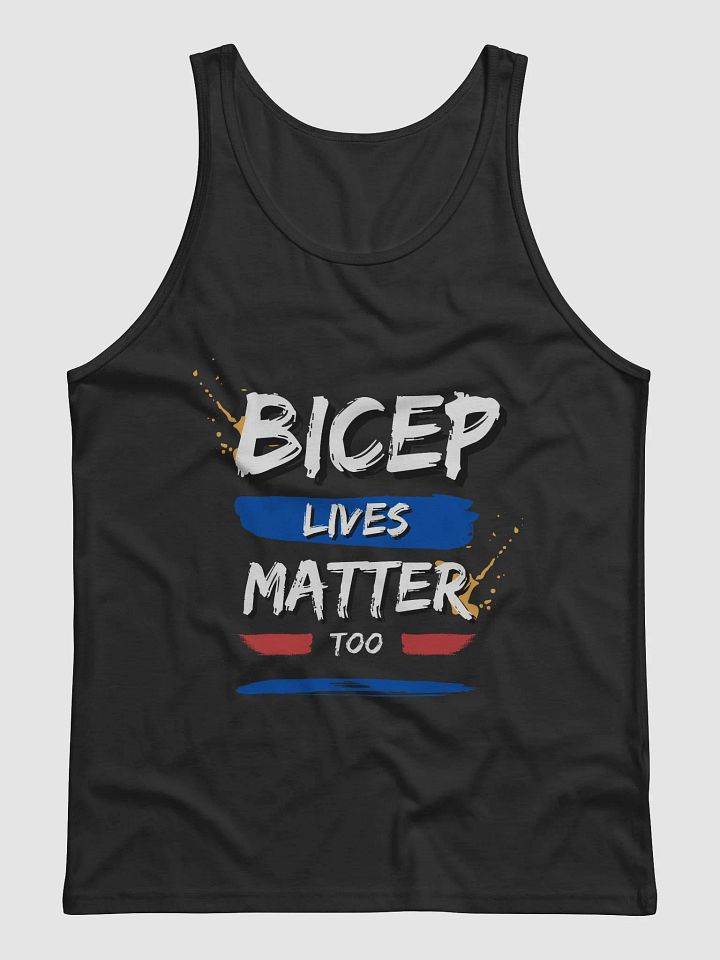 Bicep Workout Unisex Tank Top I Funny Jersey I Gym Wear product image (2)