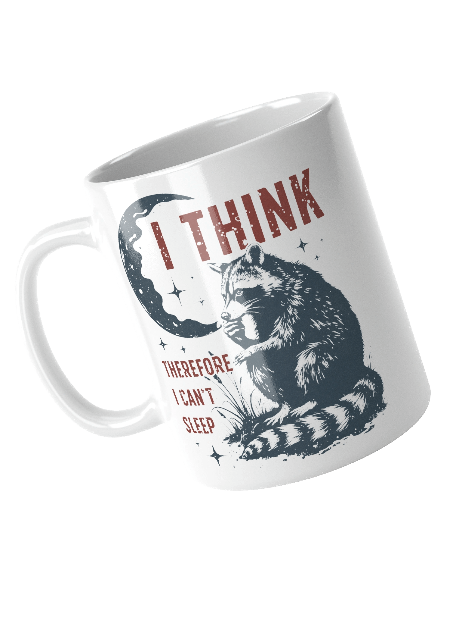 The Existential Crisis Raccoon Mug product image (1)
