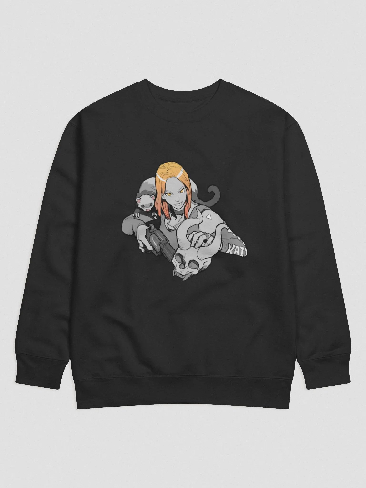 GET GRIEFED Heritage Sweatshirt (red hair) product image (1)