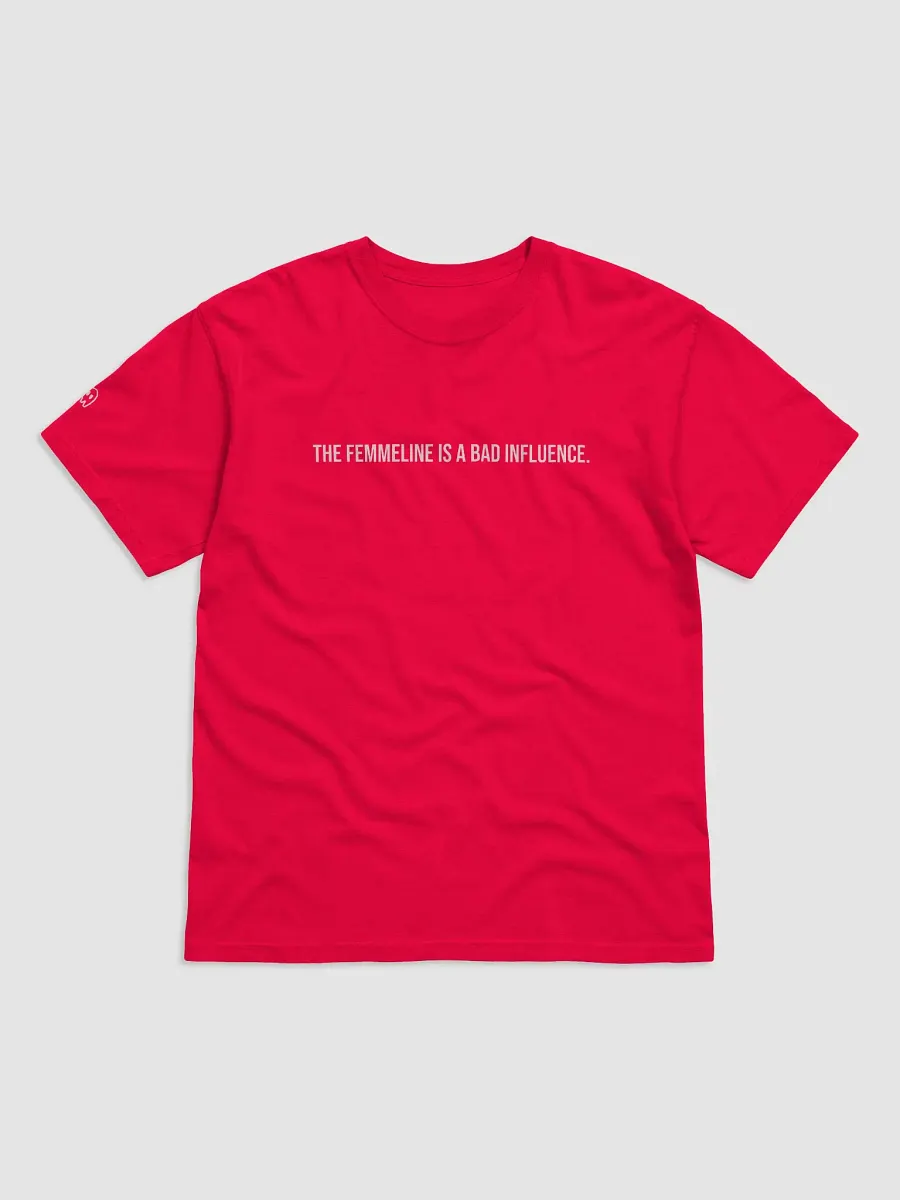 The Femmeline Is A Bad Influence (White Font) product image (2)