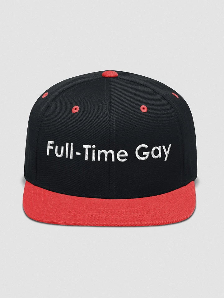 Full Time Gay, Full Time Disaster Snapback product image (6)