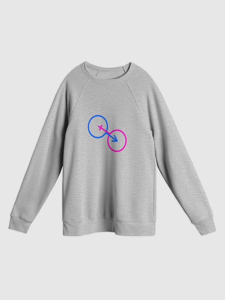 Interconnected Normality Unisex Raglan Sweatshirt product image (1)