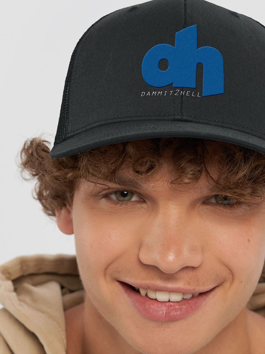 d2h Logo Mesh Back Trucker Hat product image (24)