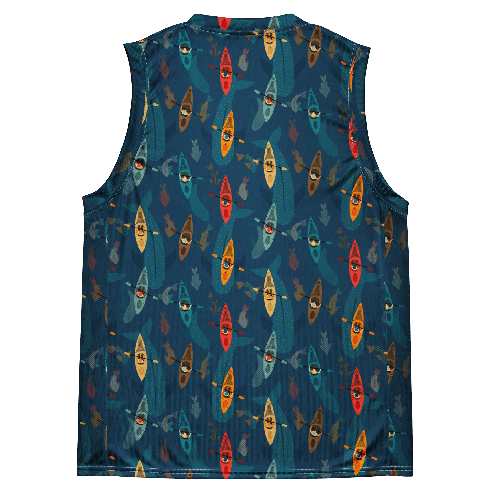 All Over Unisex Basketball Jersey product image (4)