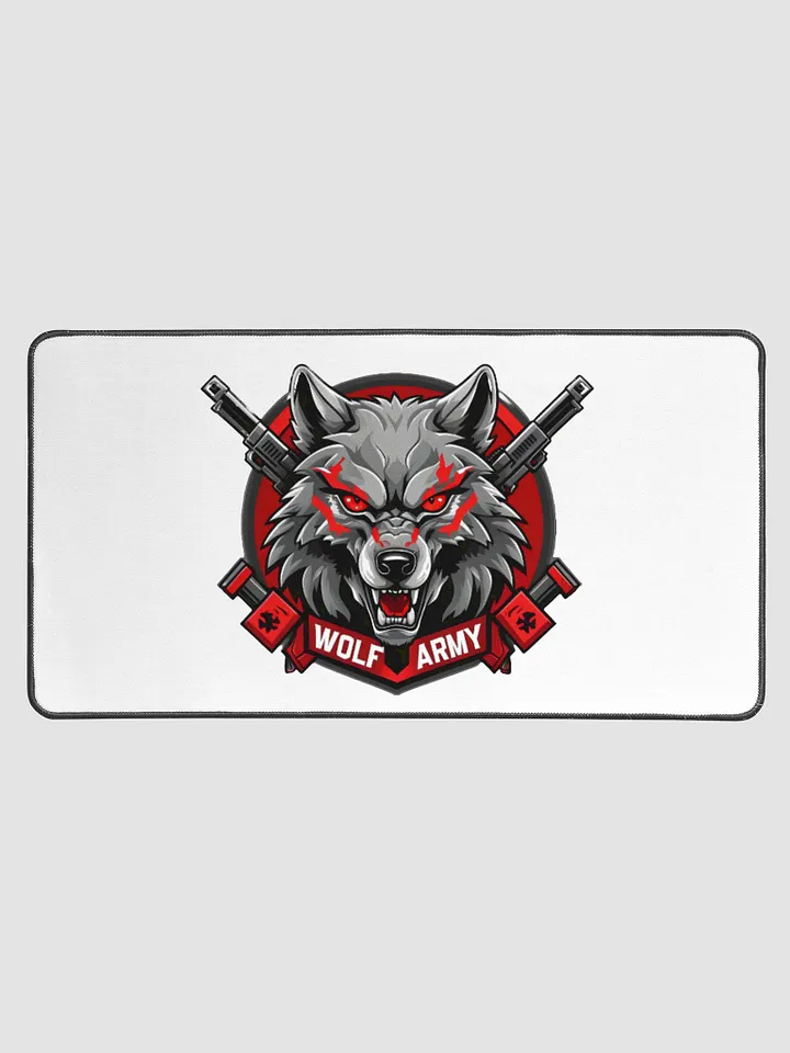 Wolf Army Desk Mat product image (1)