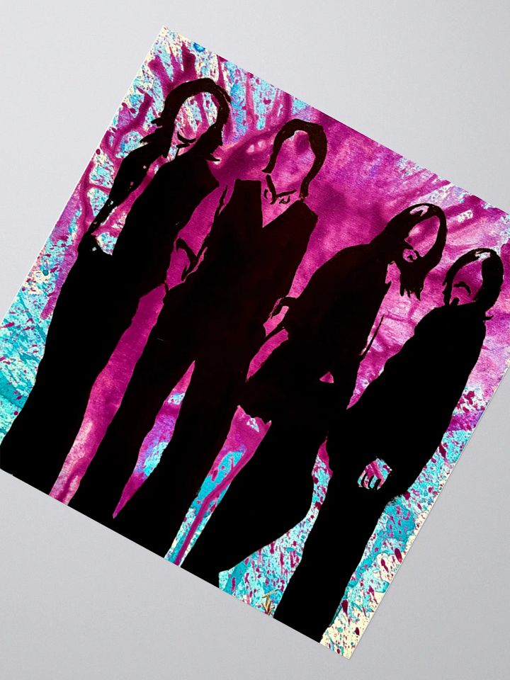 Four Brits Silhouette Stickers product image (4)