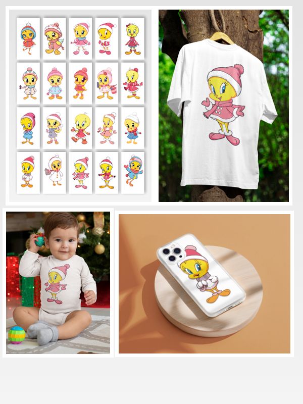 PACK OF 20 Tweety in Winter Costume product image (1)