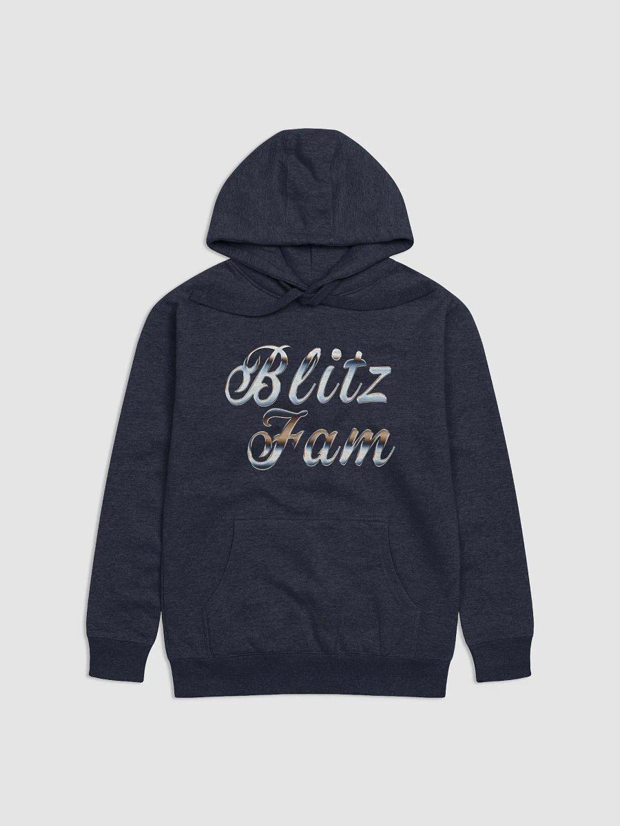 Blitzfam silver logo hoody product image (1)