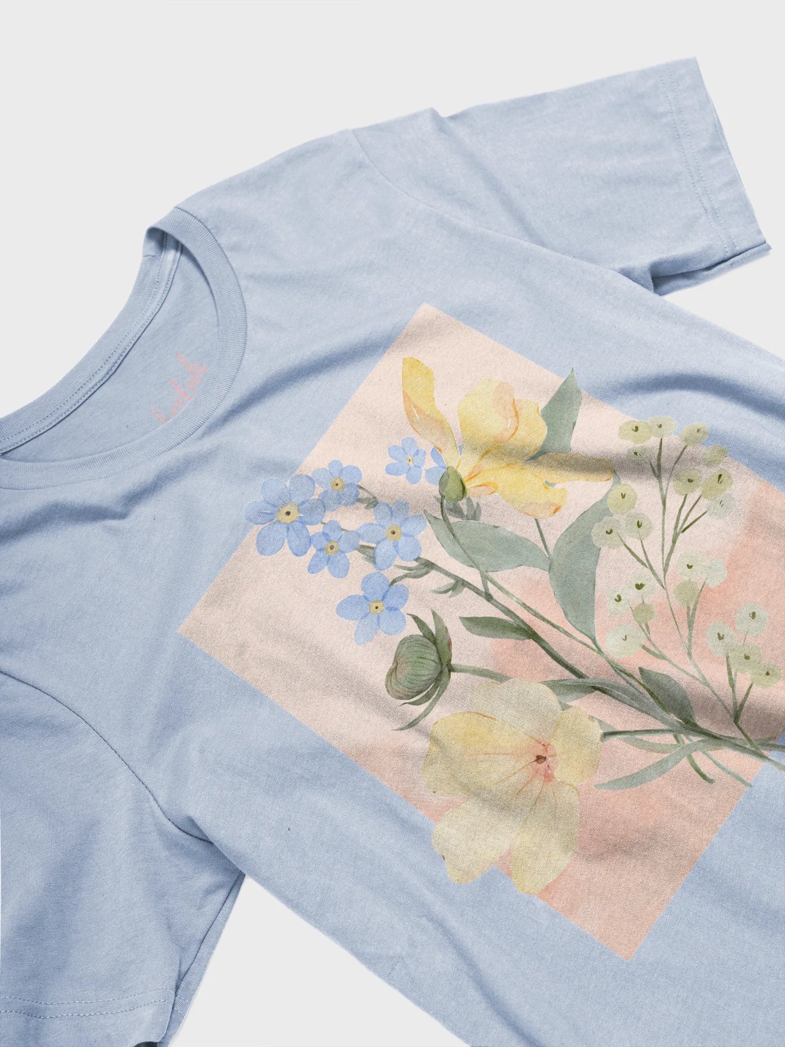 Pastel Floral Tee #1 product image (1)