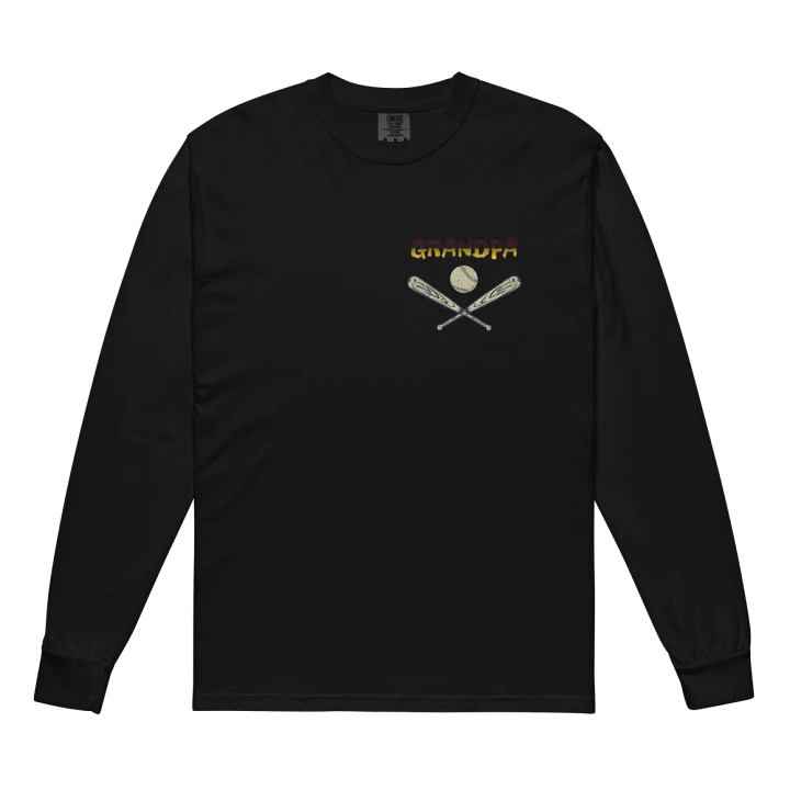 Grandpa's Baseball Legacy Long Sleeve Shirt product image (2)