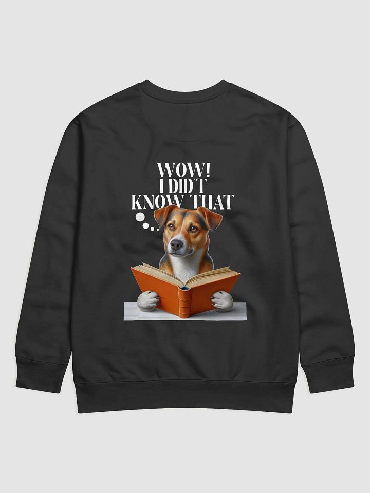 A dog is reading book and thinking product image (2)