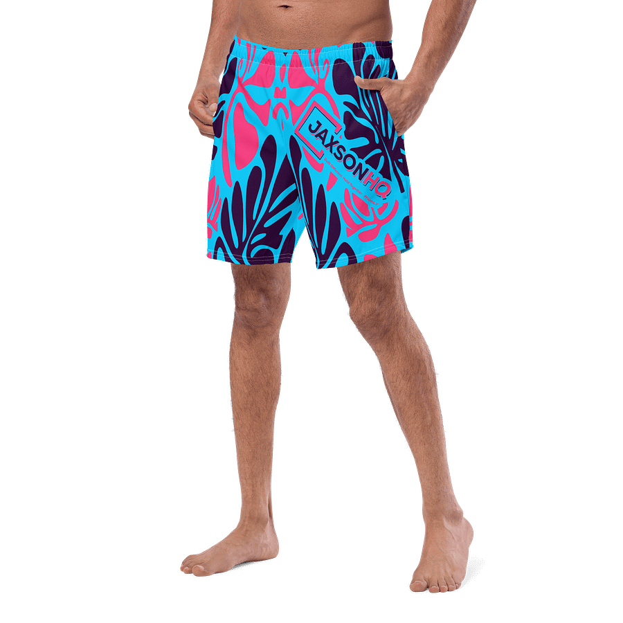 Chaos Bloom All-Over Swim Trunks product image (2)