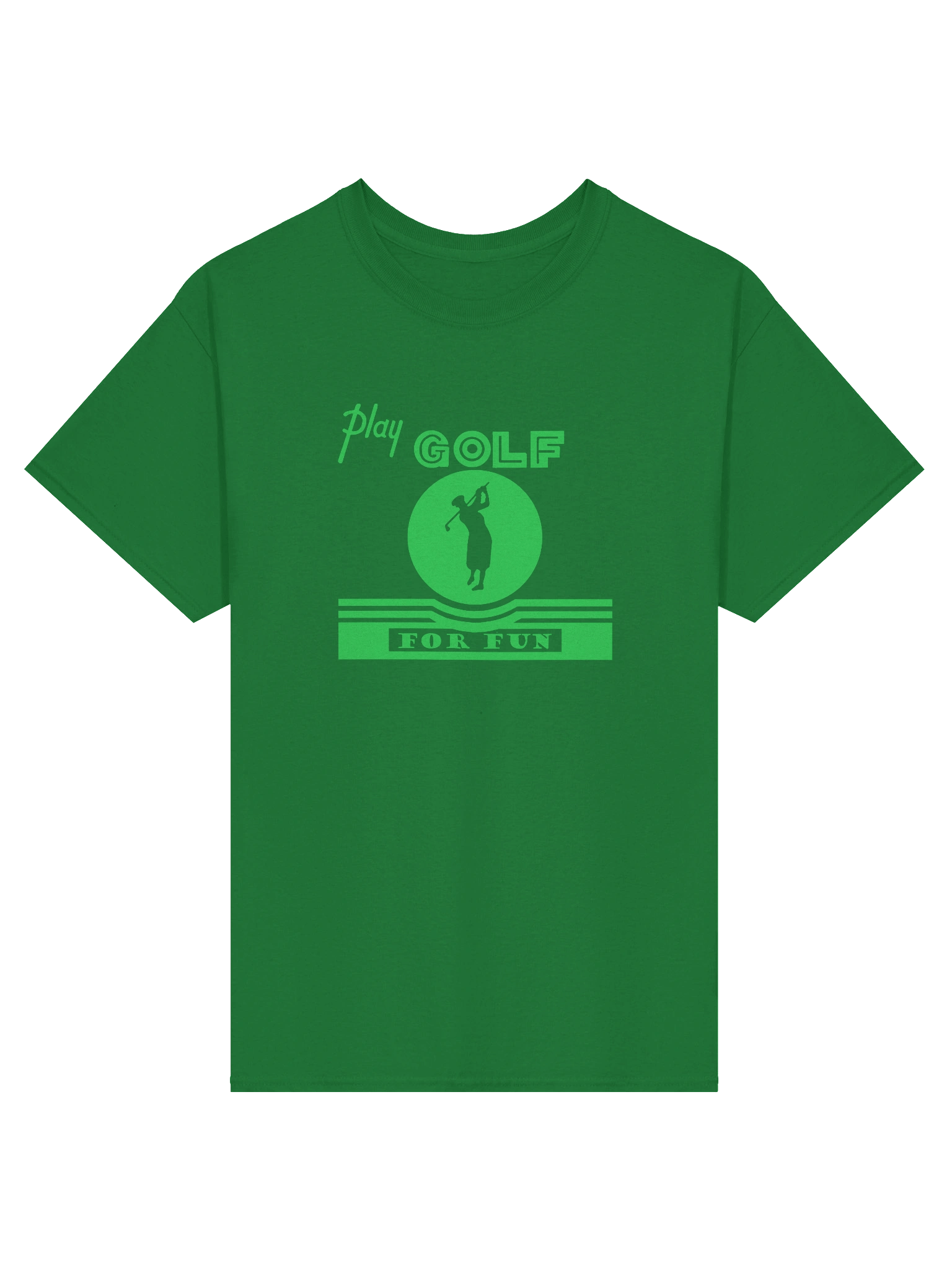 'Golf for Fun' T-Shirt — Dark product image (1)