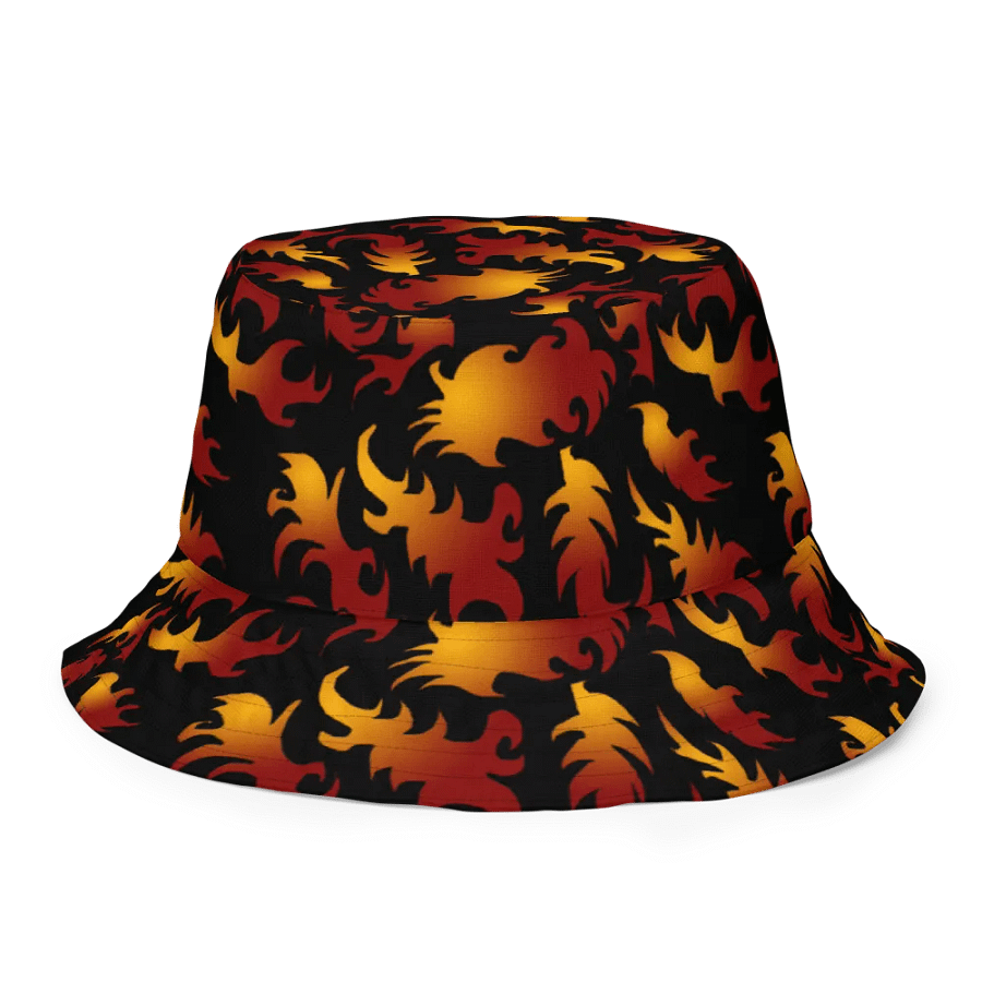 Skulls and Flames Buckethat product image (8)