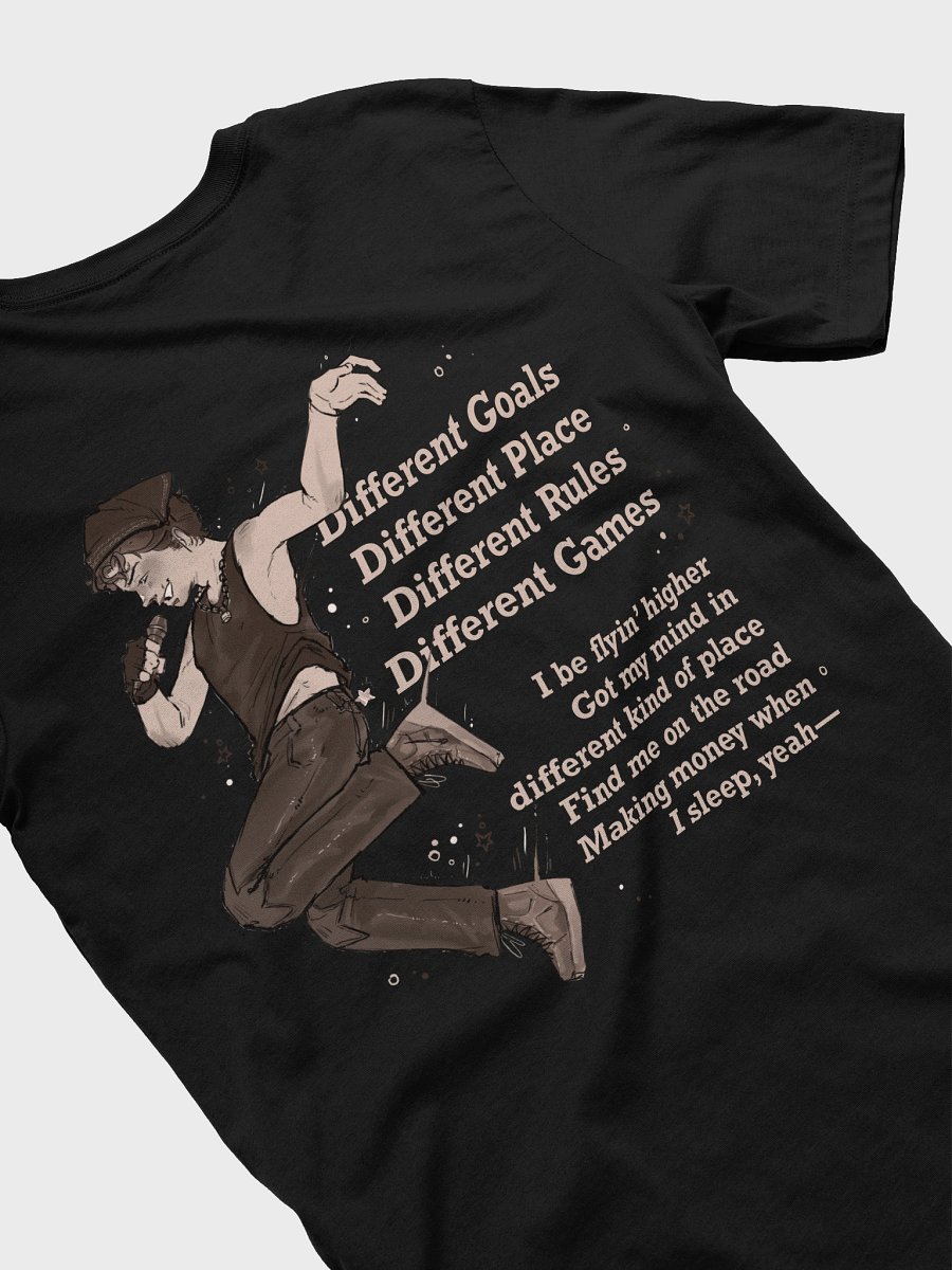Different Rules T-shirt (Martinus WANTS Rap) product image (11)