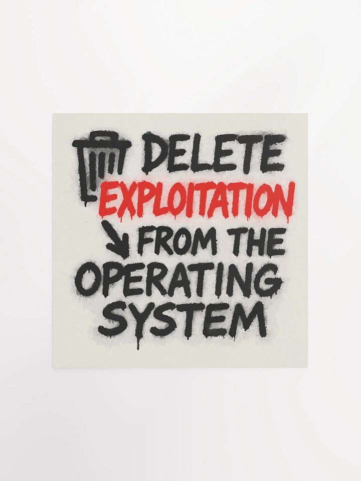 Exploitation Eradication Poster product image (5)