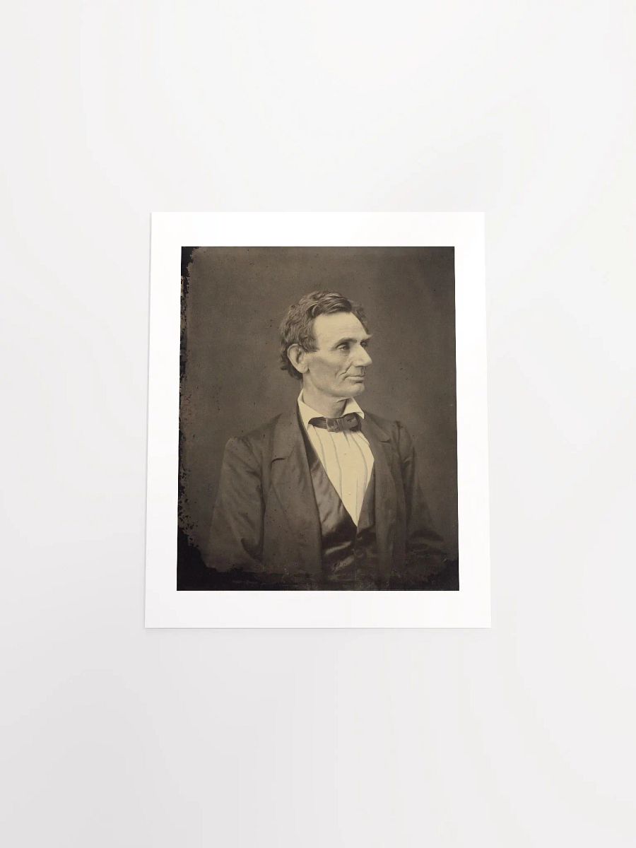 Abraham Lincoln By Alexander Hesler & George B. Ayres (1860) - Print product image (4)