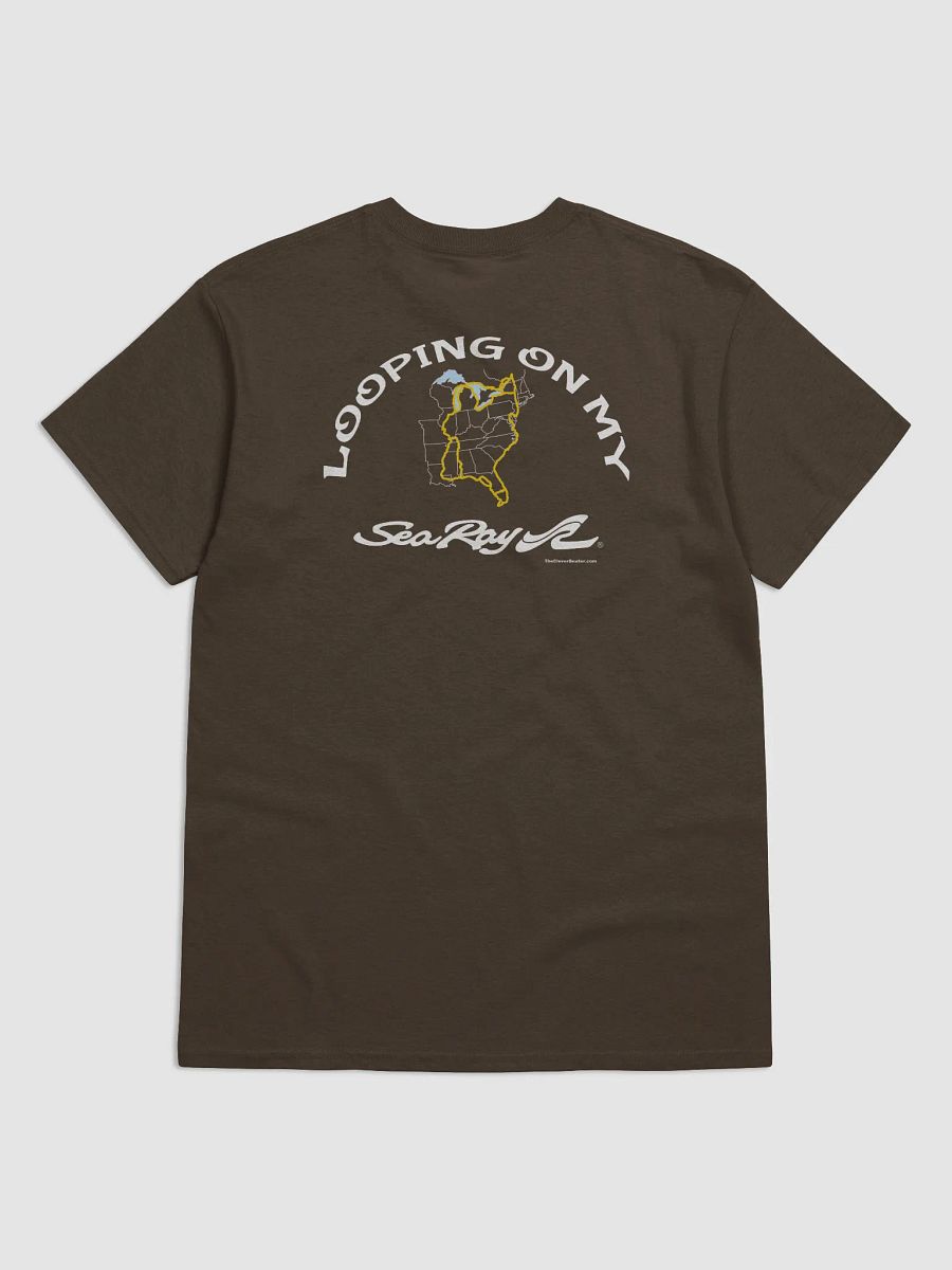 Looping On My Sea Ray - T-Shirt - Dark Shirt w/White Logo product image (1)