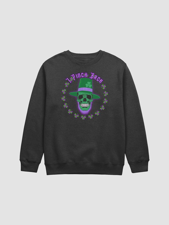 Pinch Back Skull Premium Crewneck Sweatshirt product image (1)