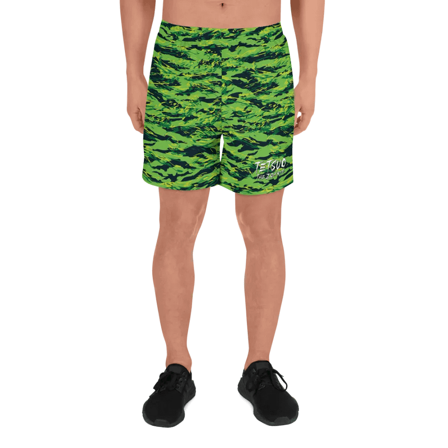 Green Camo Athletic Shorts product image (6)