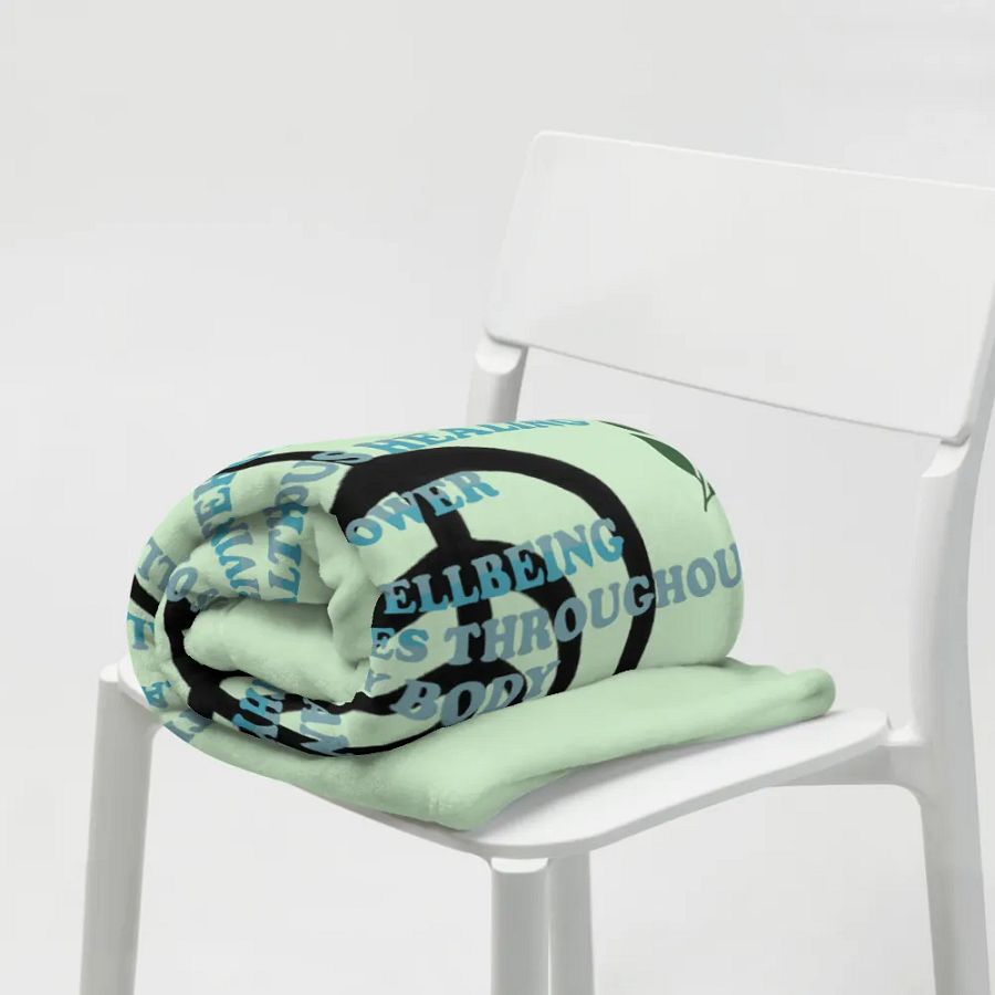 Reiki healing blanket with positive affirmations product image (19)