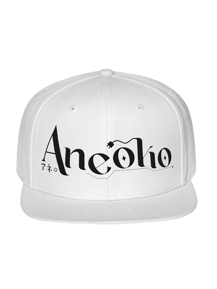Logo Snapback Cap - White product image (1)