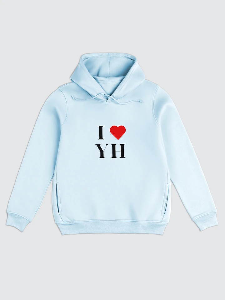 I Love Yahweh/Yeshua | Blck Ltrs | Hoodie Female product image (4)