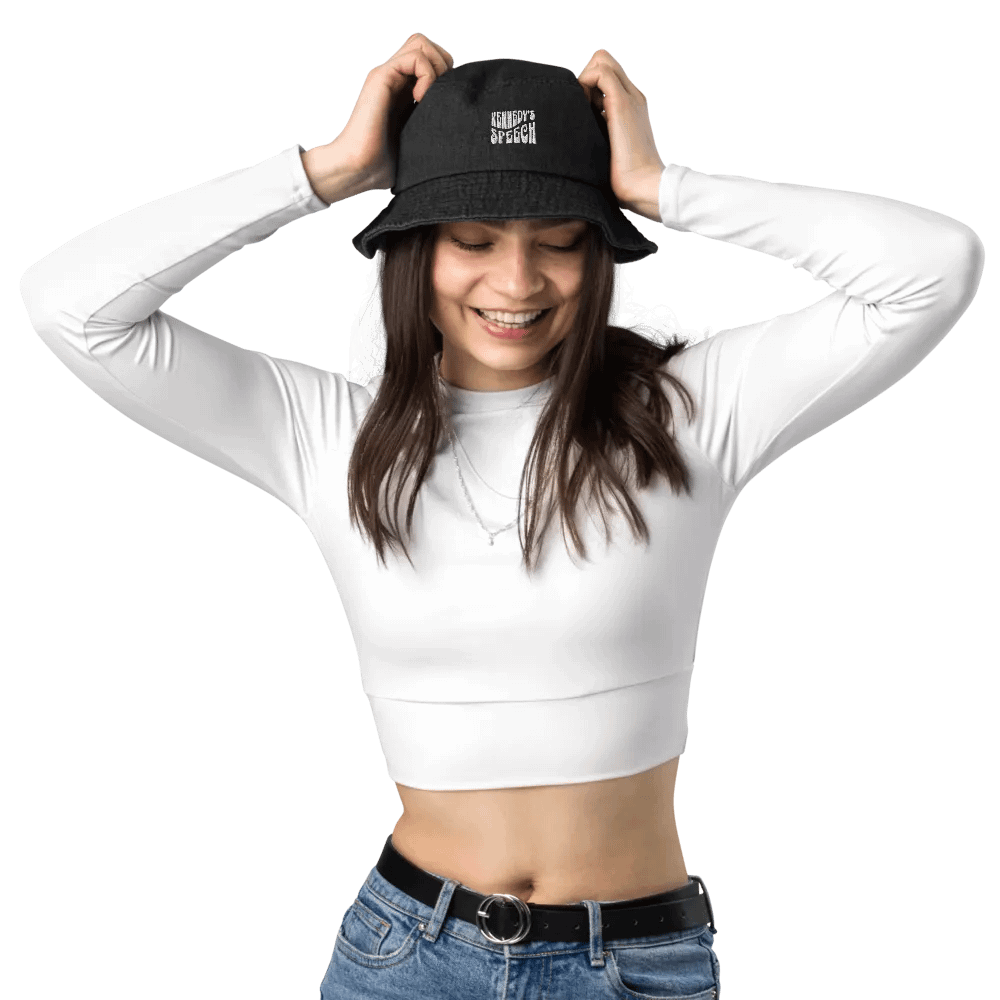 Kennedy's Speech - (Denim Bucket Hat) product image (15)