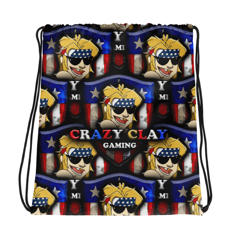 Crazy Clay Gaming Drawstring product image (1)